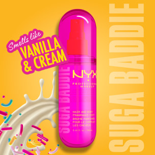 NYX Professional Makeup Fat Oil Body Brume Corps & Cheveux SUGA BADDIE