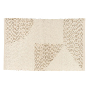 Tapis Ameya rectangulaire 60x90cm beige