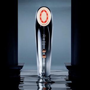 Instrumento de belleza RF multiefecto con 4 modos de uso.