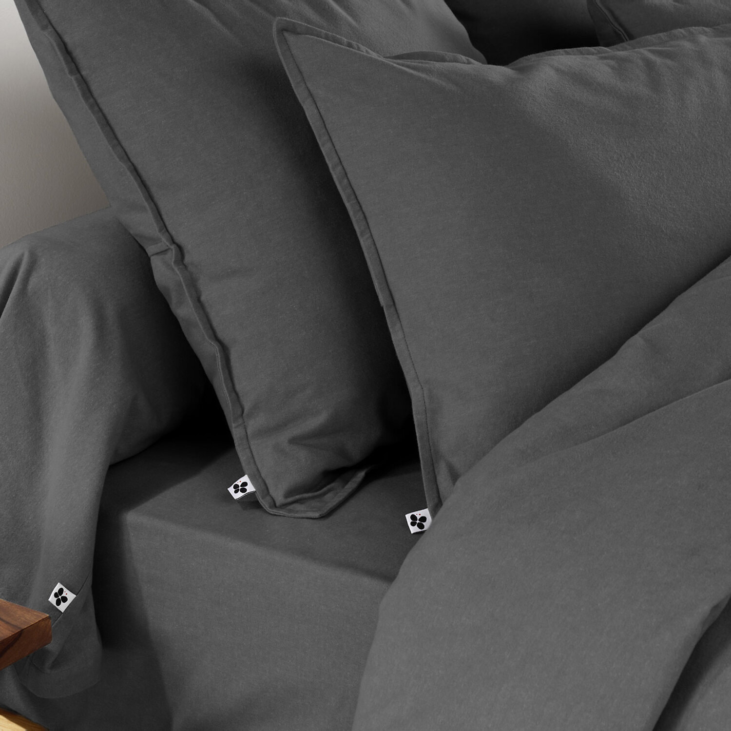 Drap Housse - Bonnet:30cm - 100% flanelle Orage