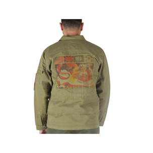 Giacche Alpha Industries Field Jacket Lwc- Olive Verde