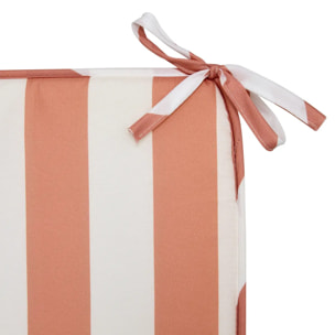 Galette de chaise Poolside 39x39cm orange