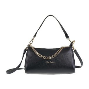 Borsa a spalla da donna Made in Italy - Modello Violette - 100% pelle - 26.0 x 13.5 x 11.5 cm