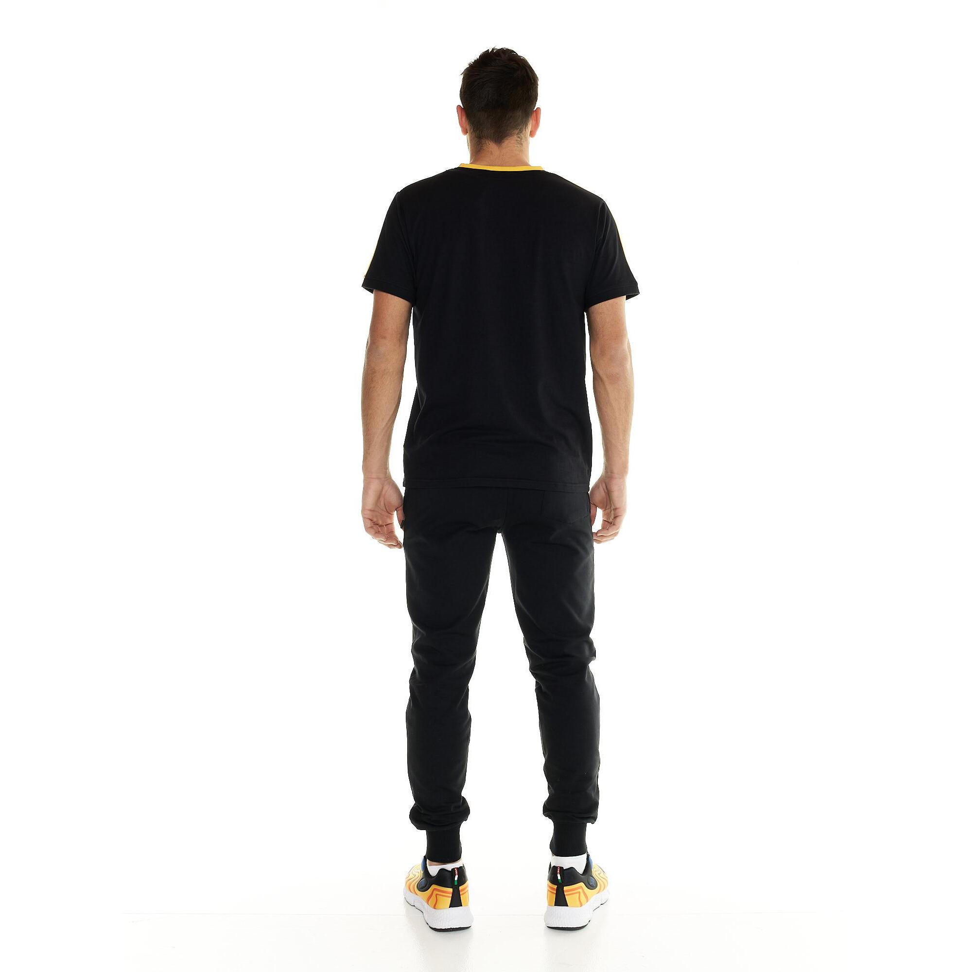 T-shirt Leone uomo color block con maniche corte Active