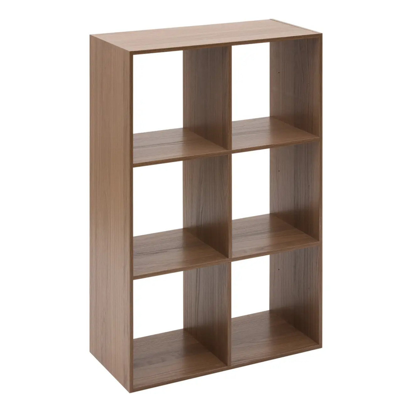 Étagère Mix'N Modul 6 cases rectangulaire marron