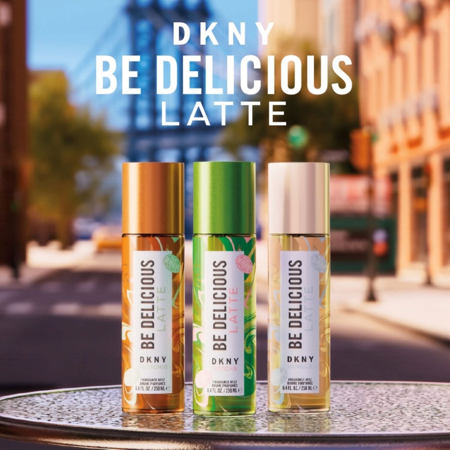 Be Delicious Latte - Matcha - Brume parfumée 250ml