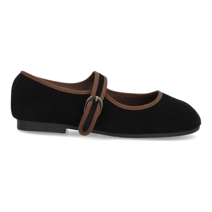 Bailarinas barefoot mujer con hebilla ajustable