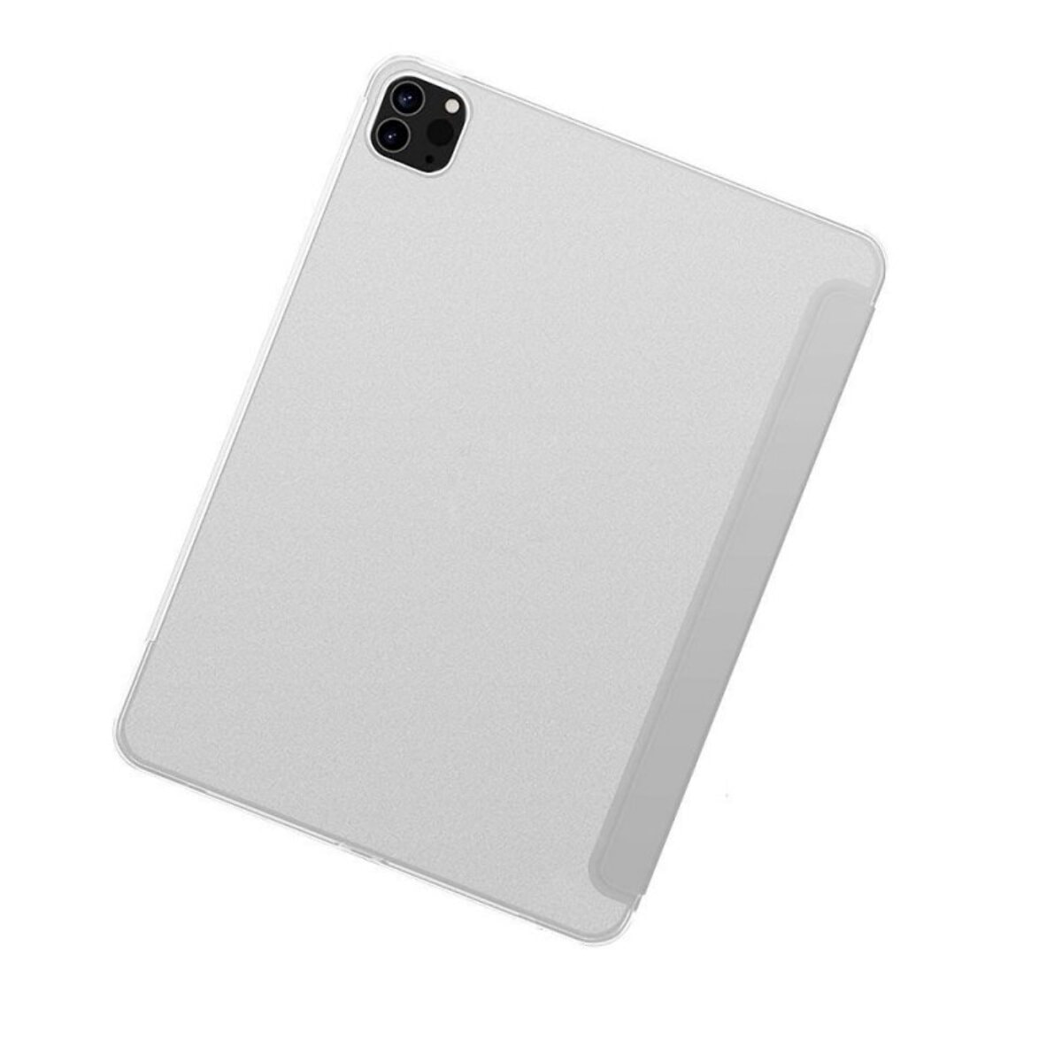 Étui Smart Cover iPad Pro 11' (2018/2020/2021) / iPad Air 4 (2020) / iPad Air 5 (2022) Argent à Rabat avec Support