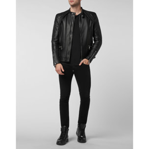 PHILIPP PLEIN Leather Jacket