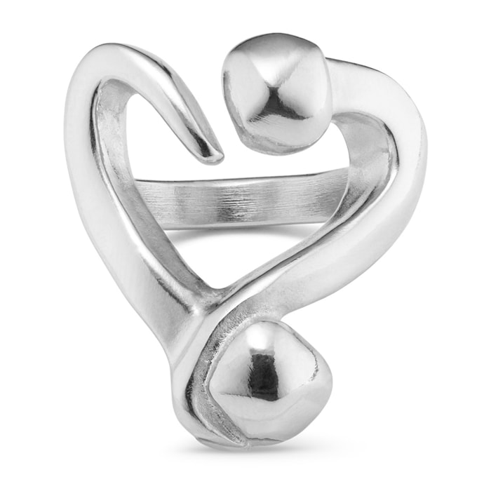 Anillo ONE LOVE PLATEADO 12