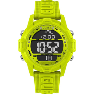 Orologio Guess CHARGE Silicone Verde