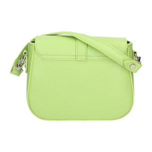 Borsa a tracolla da donna - Modello False - Vera pelle - 21.5 x 22.0 x 6.5 cm