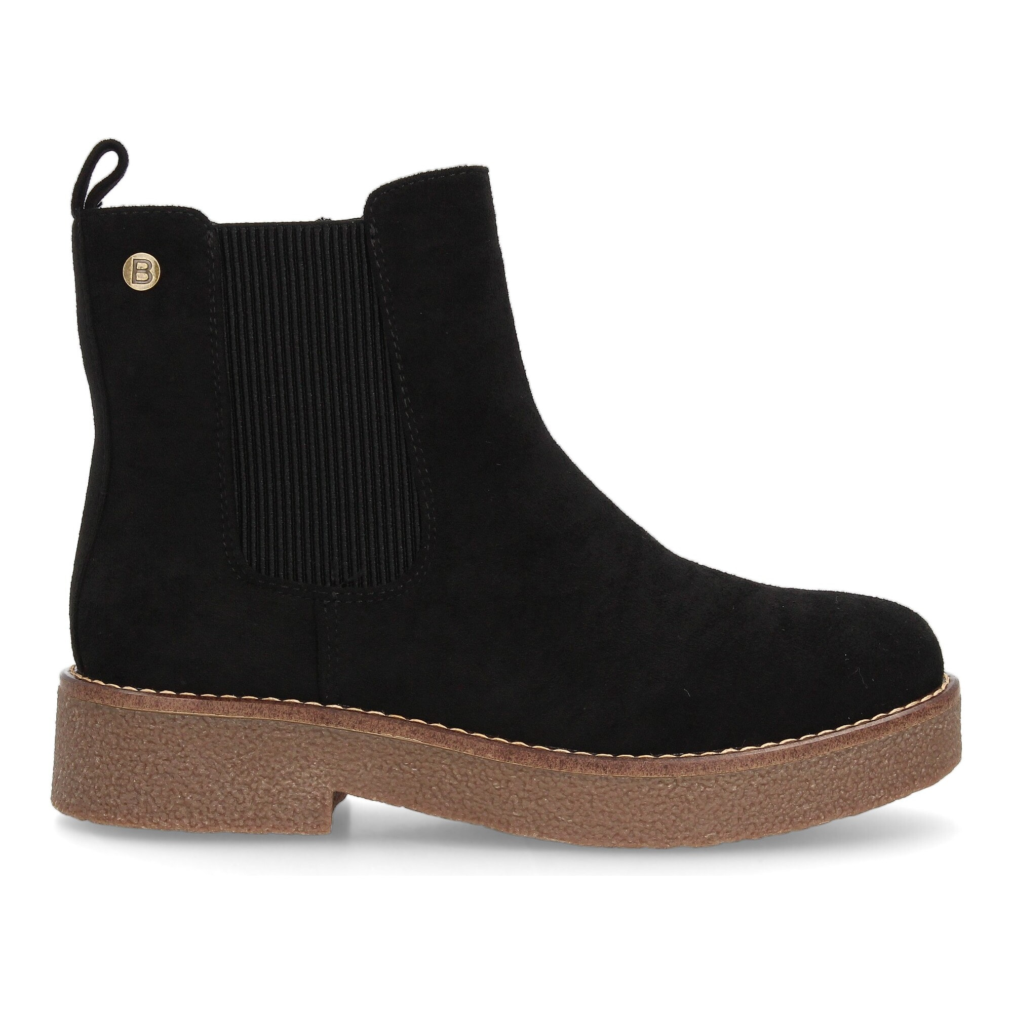 Bota chelsea clásica con cremallera