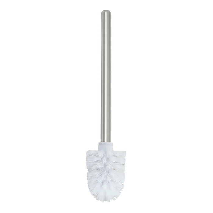 brosse wc de rechange chromé TUBE Blanc Spirella