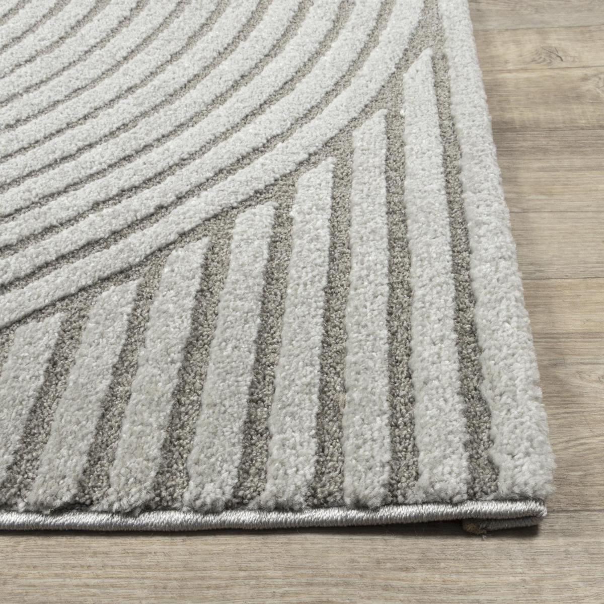 Tapis salon et chambre tissé motif simple JEJU