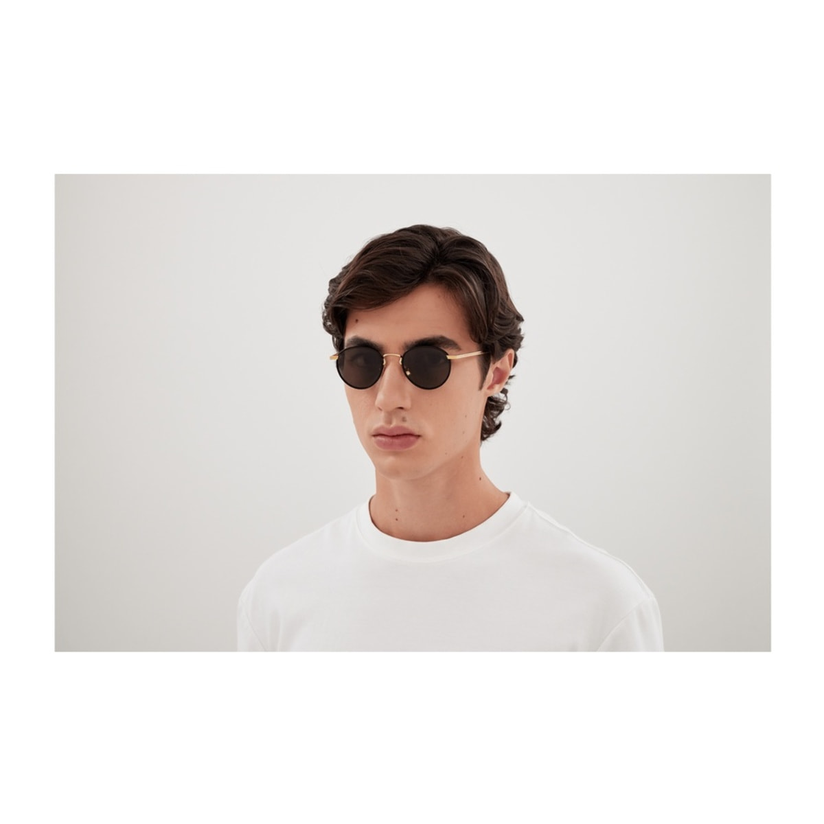Gafas de Sol Bottega Veneta BV1389S-001 de Metal Hombre 48 mm