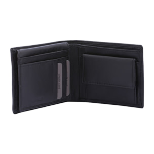 Portafoglio uomo in vera pelle - Modello False - Casual - 12.0 x 9.5 x 3.0 cm
