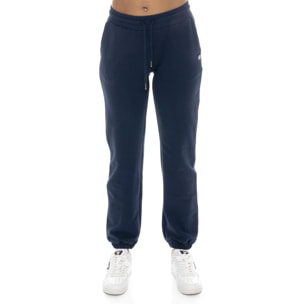 Pantalones básicos de algodón sin forro polar para mujer de Leone