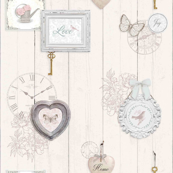 Sous-nappe protectrice imprimée rétro - Naturel