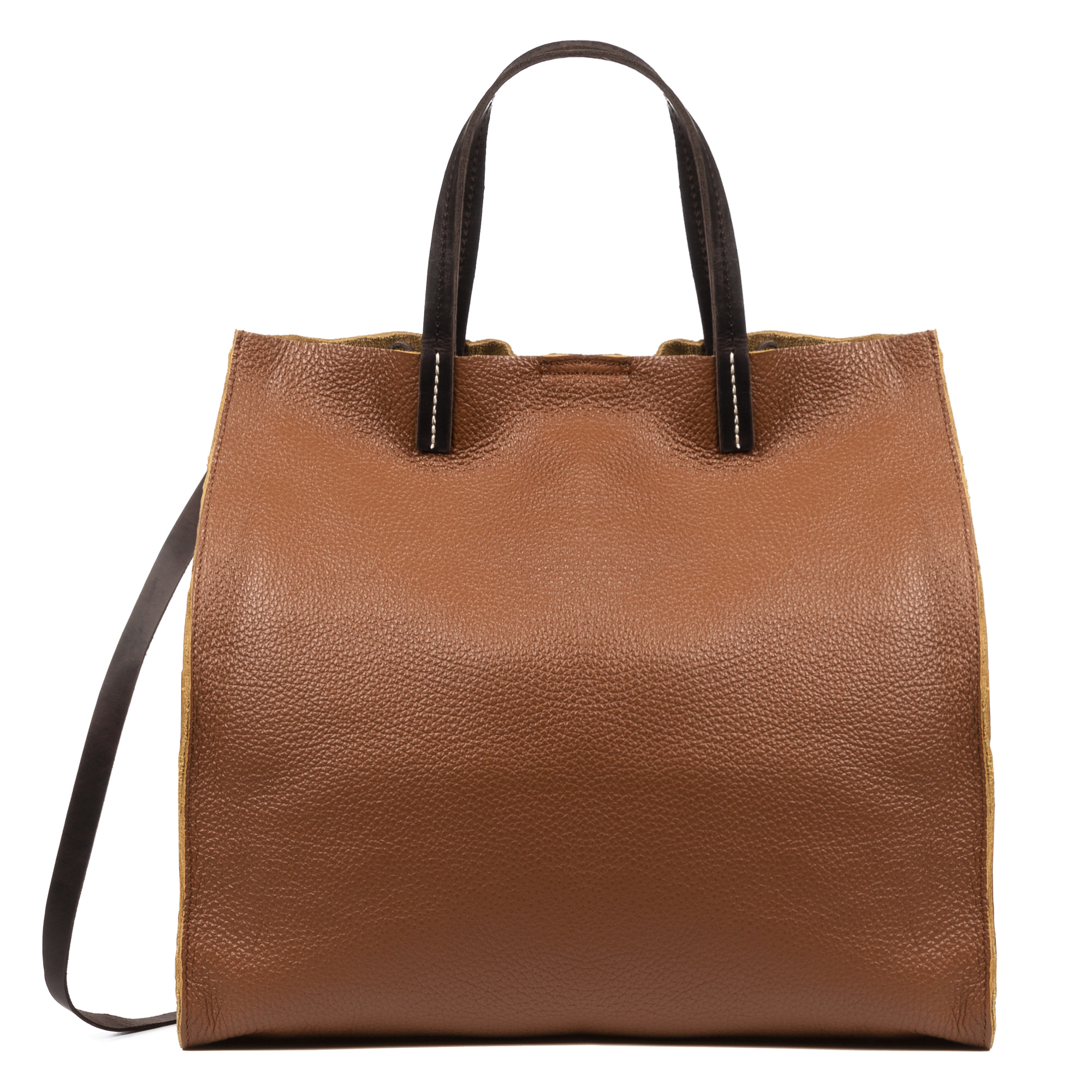 Bianca Bolso Shopper Mujer.Piel auténtica Dollaro