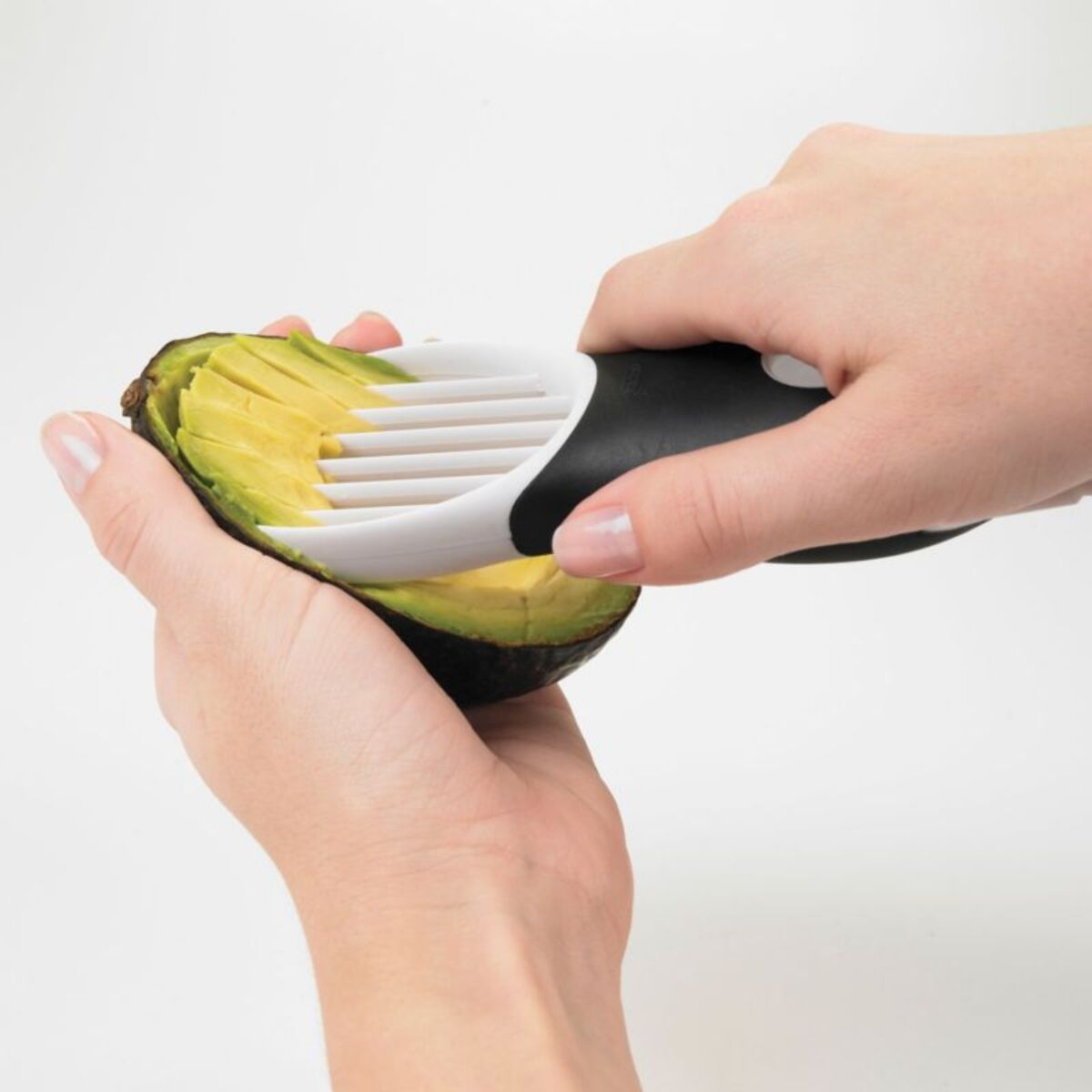 Coupe fruits OXO Coupe-avocat 3 en 1 blanc