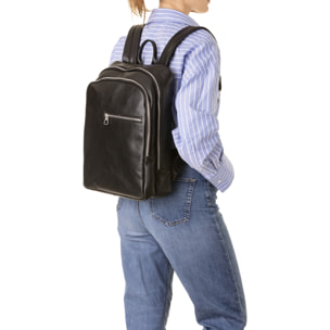 Zaino  unisex In Vera pelle Made in Italy 39x29x10 cm