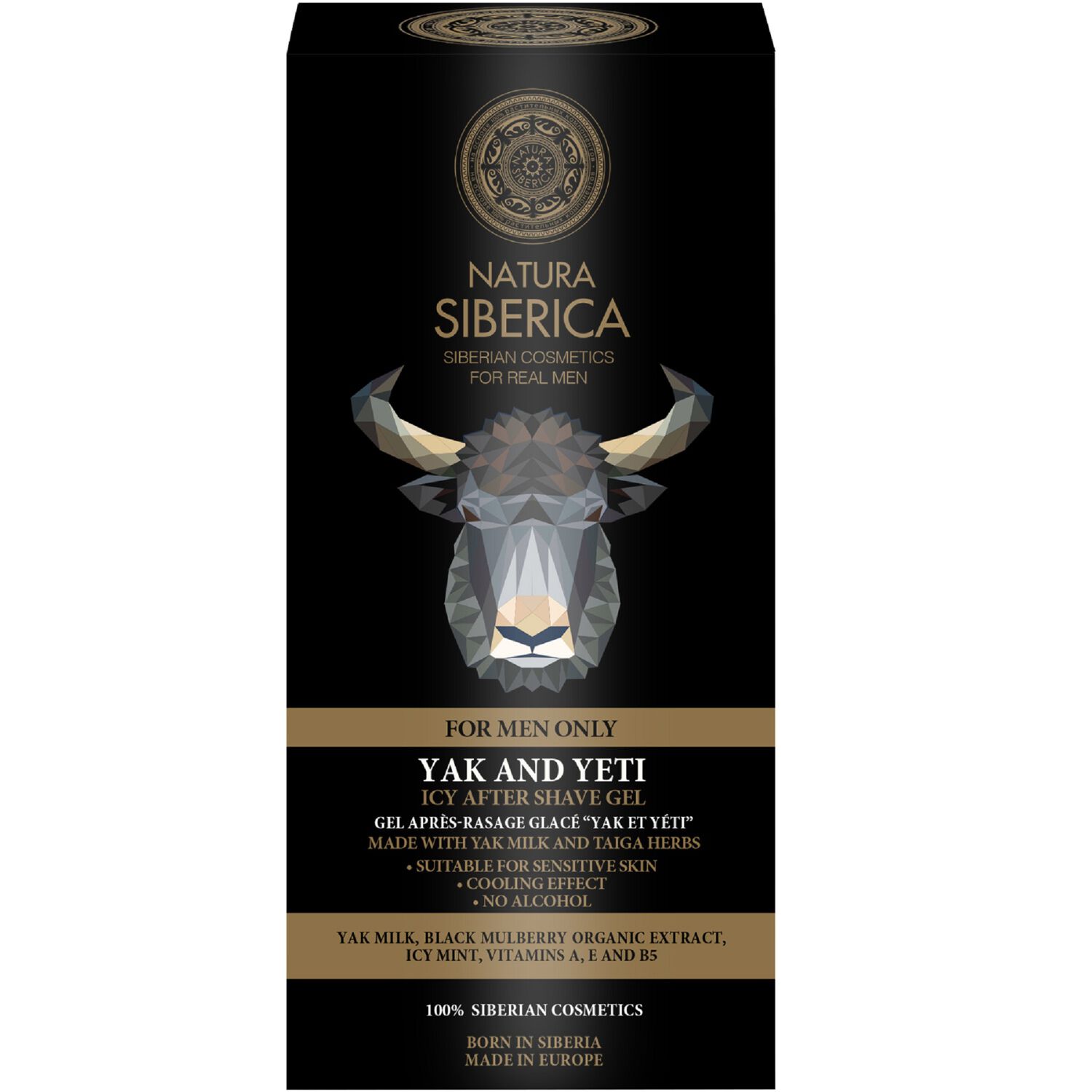 Yak et Yeti - Gel après-Rasage Homme Glacé 150ml