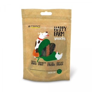 Snack per cani - Happy Farm Pollo e Spinaci - Croci