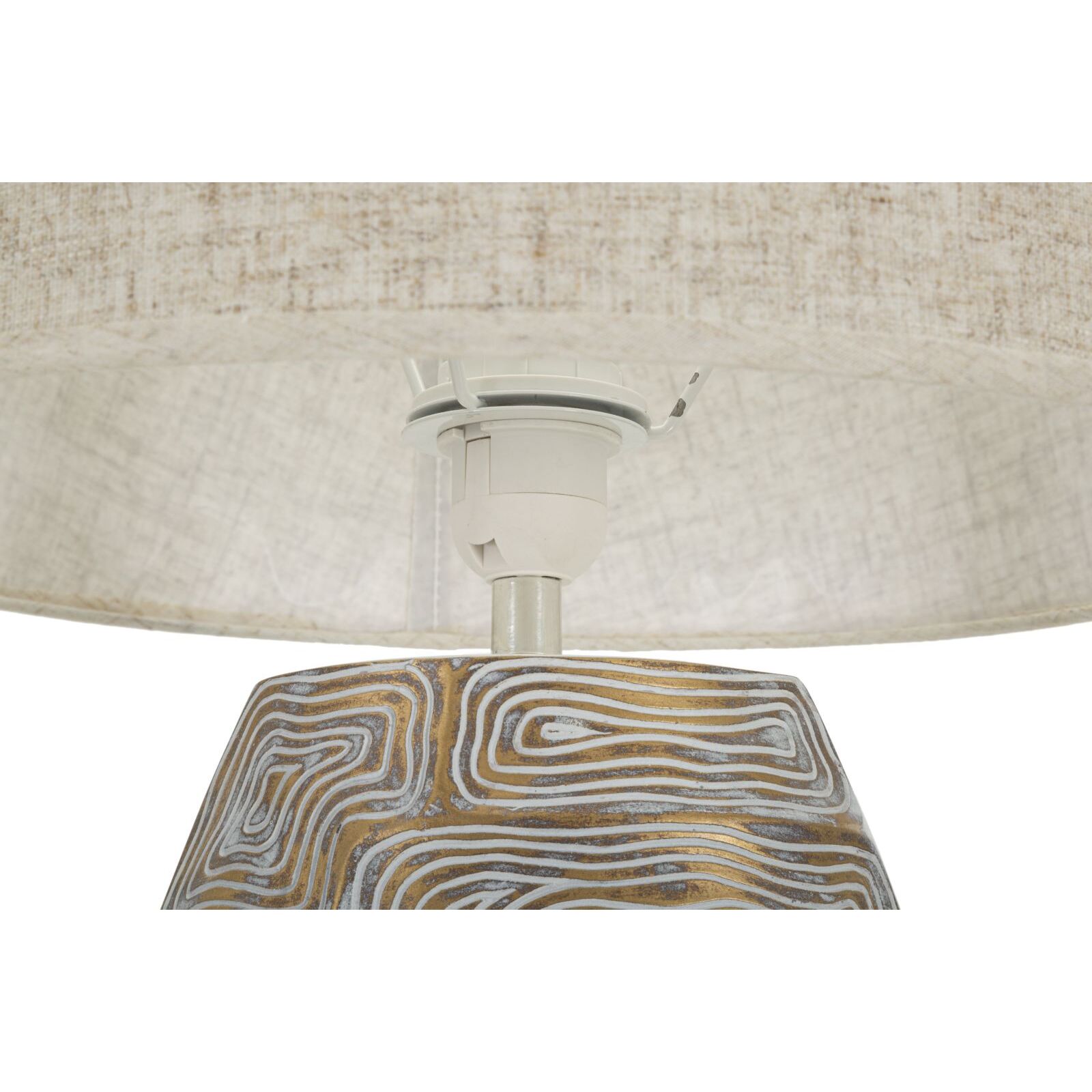 LAMPADA DA TAVOLO RESINA ECLIPS TOWER CM Ø 38X90