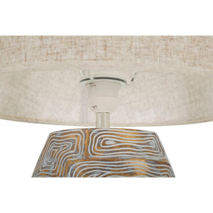 LAMPADA DA TAVOLO RESINA ECLIPS TOWER CM Ø 38X90