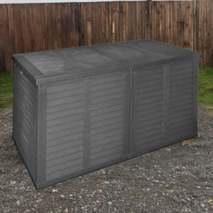 Baul almacenaje para jardin XXL 750L - 155x66x80cm