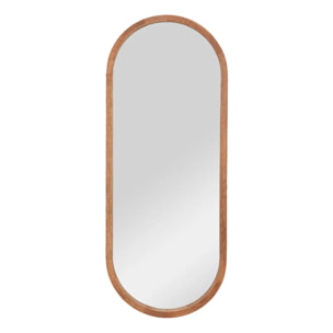 Miroir "Gianni" hévéa 35x90cm