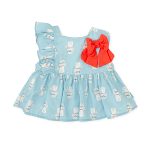Blusa - Aguamarina