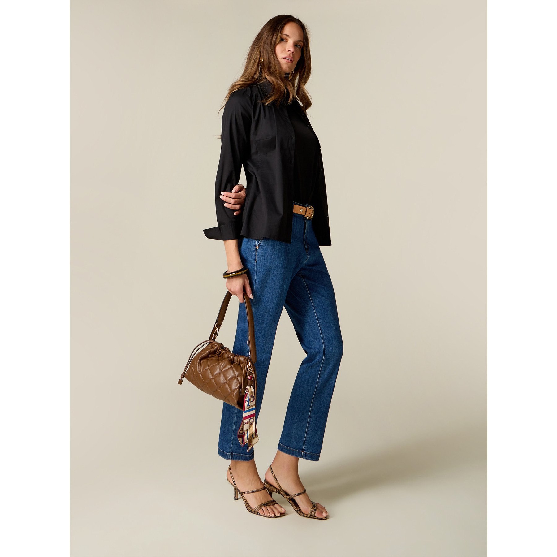 Oltre - Jeans chino - Blu