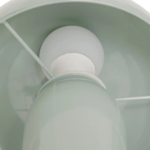 Lampe champignon secteur Lito vert céladon H24,5cm