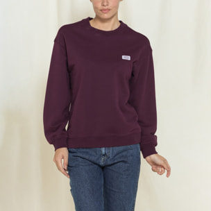 FELPA GIROCOLLO REPLICA OVERSIZE FIT IN PURO COTONE