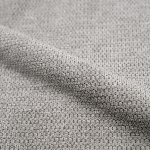 Fauteuil en tissu gris clair - Simba