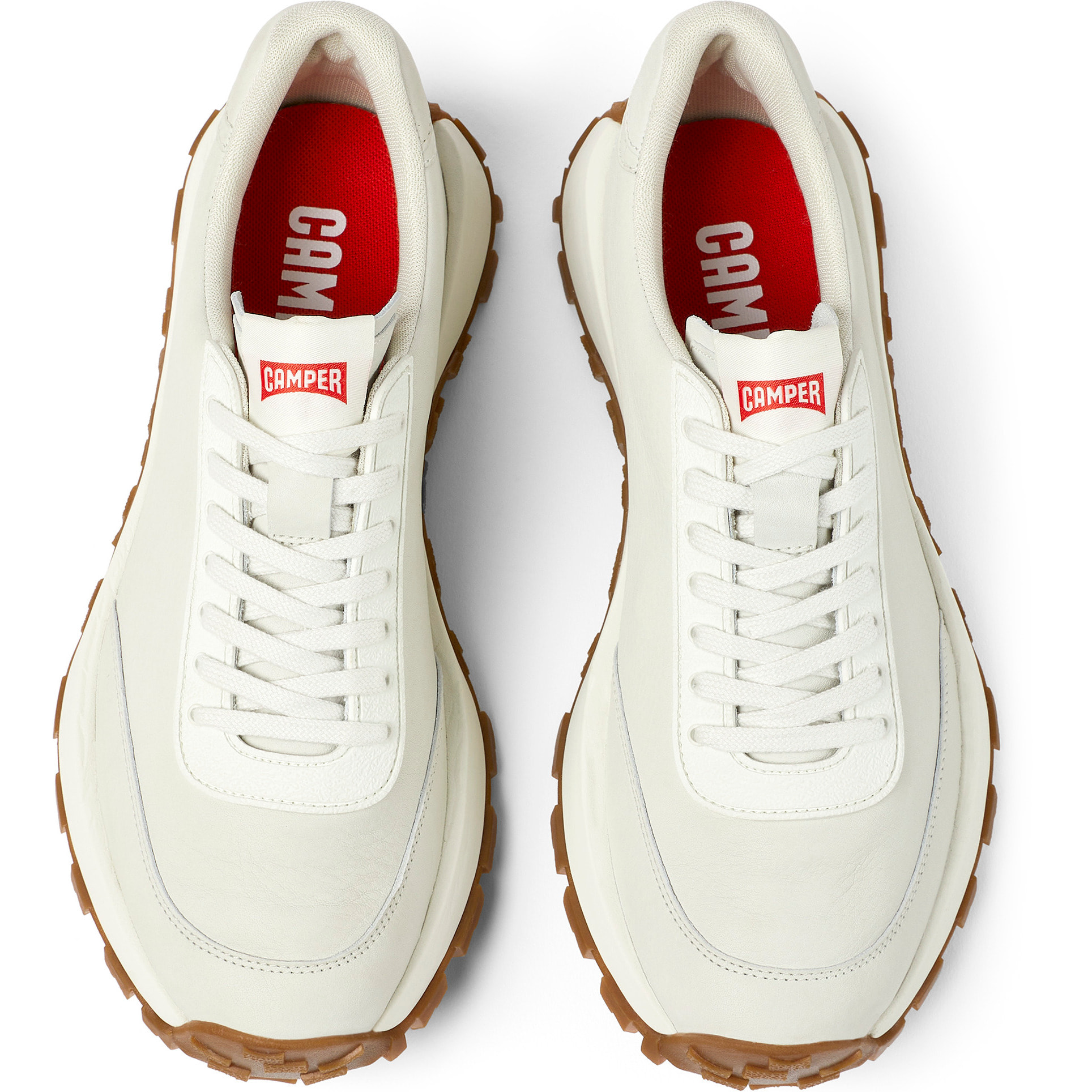 Sneakers - CAMPER Drift Trail - Bianco - Pelle liscia