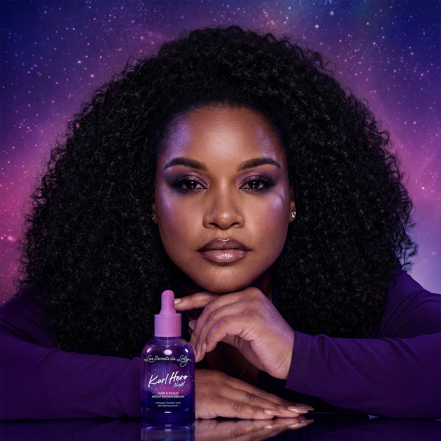Kurl Hero Night - Sérum de Nuit Booster de Collagène et Densifiant 50ml
