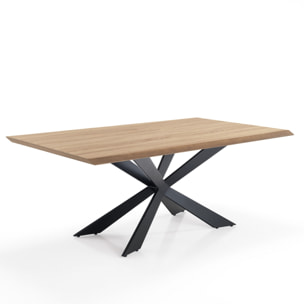 Tomasucci Table fixe TIPS OAK noir