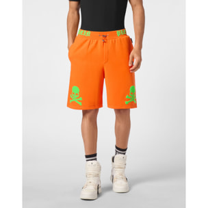 PHILIPP PLEIN Sport Shorts SKULL&BONES