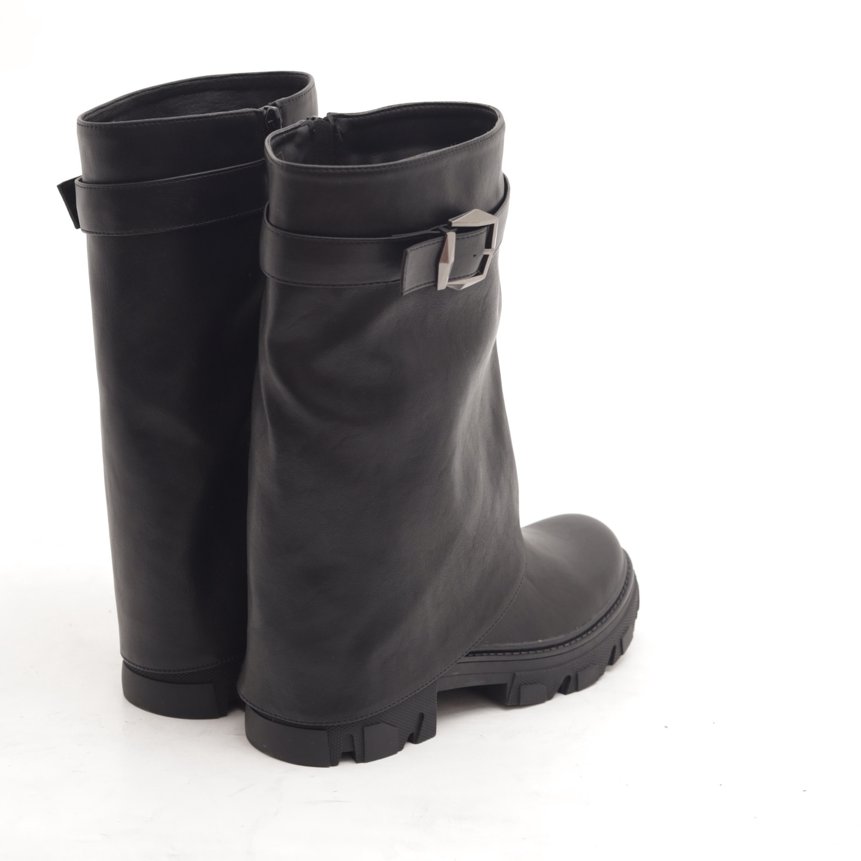 BIKER PRD RISVOLTATO NERO