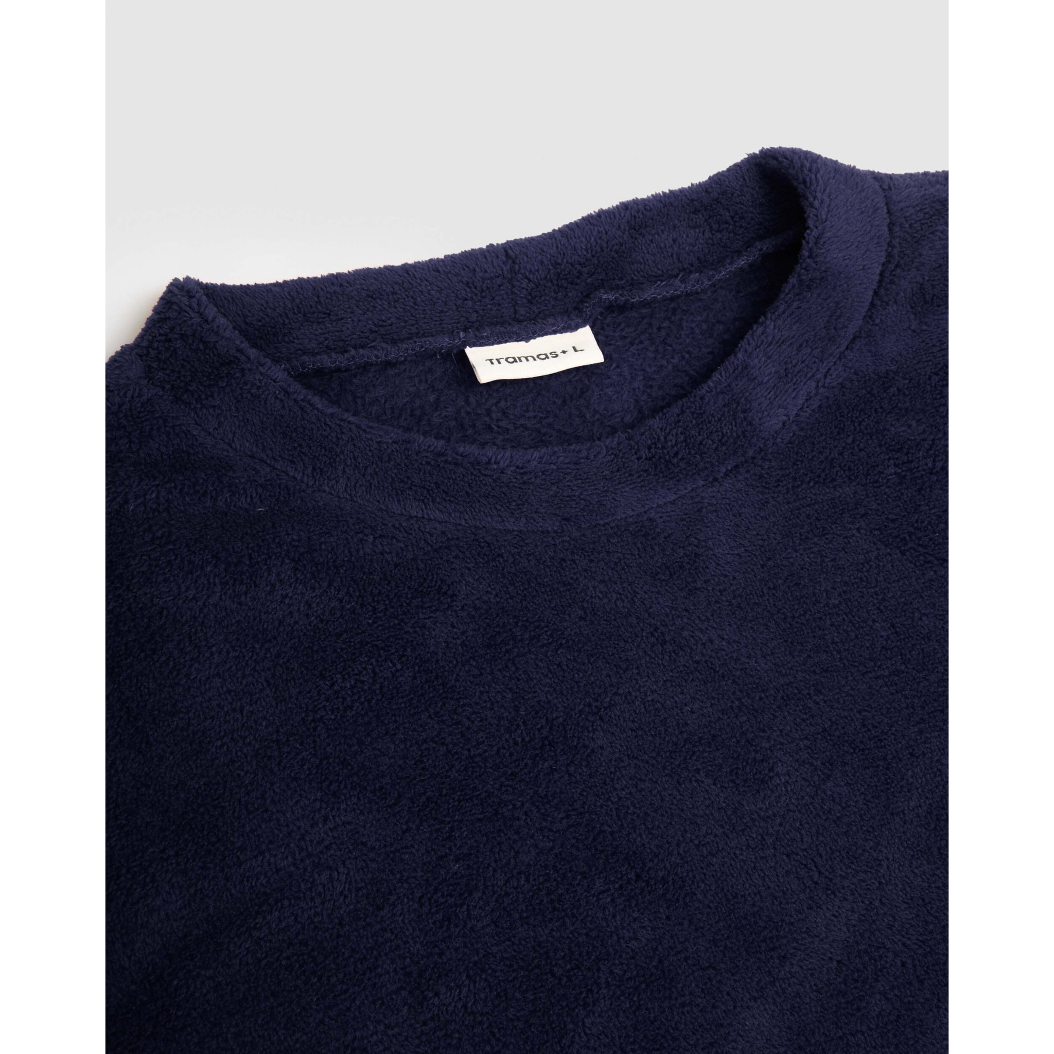 Pijama coral cuadro wello azul marino