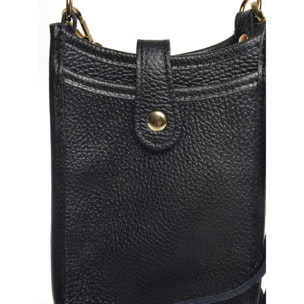 Borsa a spalla Anna Luchini Nero