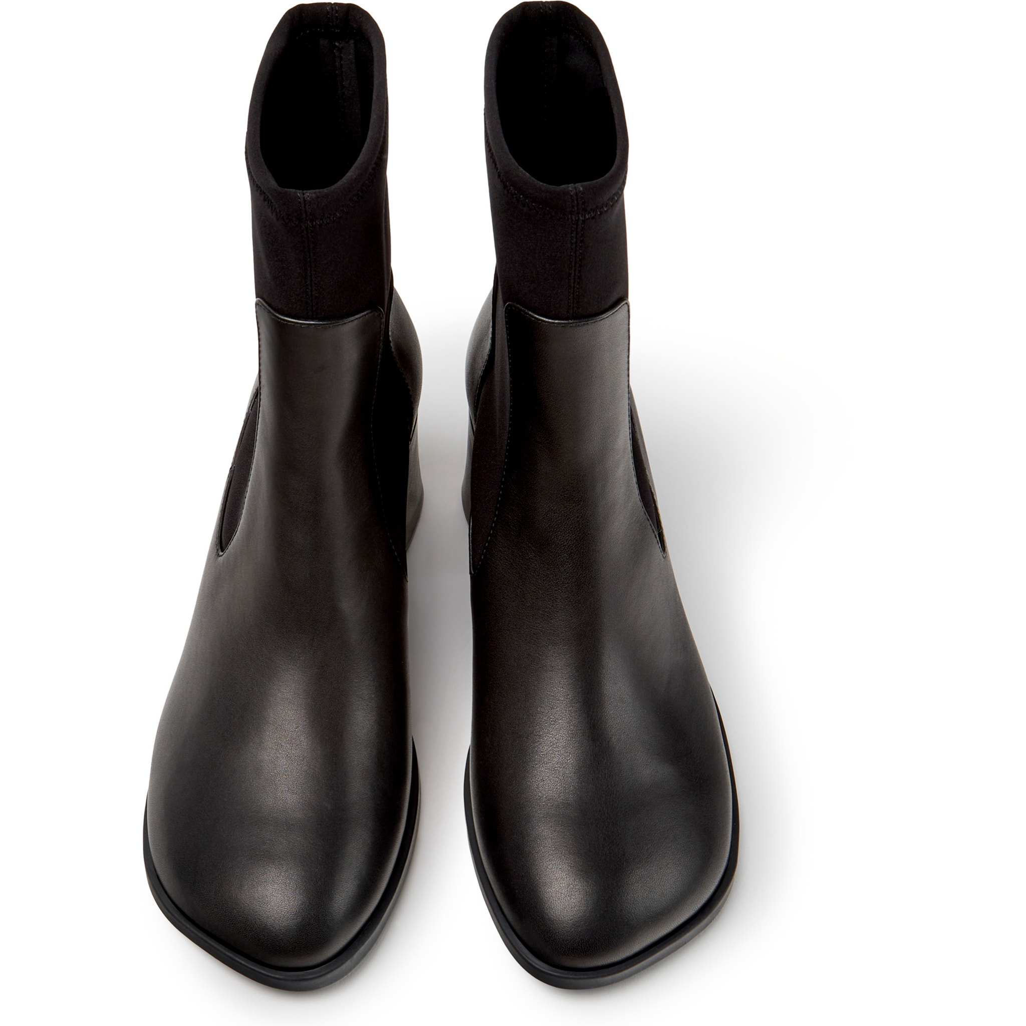 Botines - CAMPER Kora - Negro - Piel lisa