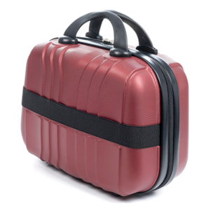 Neceser rígido ultraligero de ABS. Adaptable a trolley.
