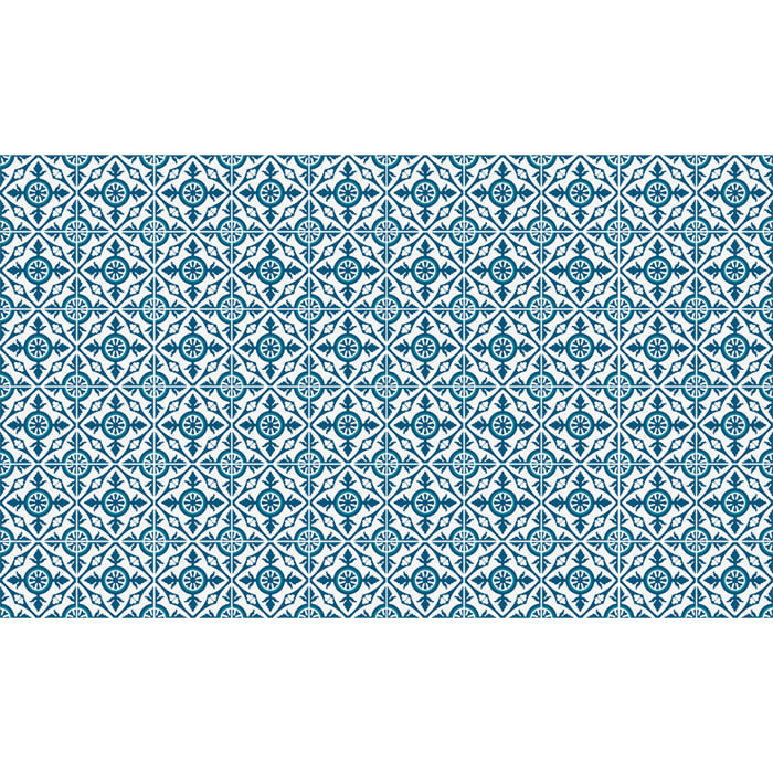 Stickers muraux - Sticker Mural Carrelage adhésif Cuisine Salle de Bain - 60 STICKERS CARREAUX DE CIMENT AZULEJOS CLELIA