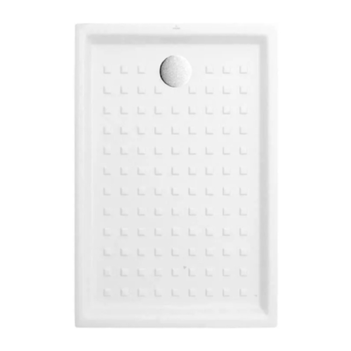 Receveur 100 x 80 O Novo ceramique rectangle blanc