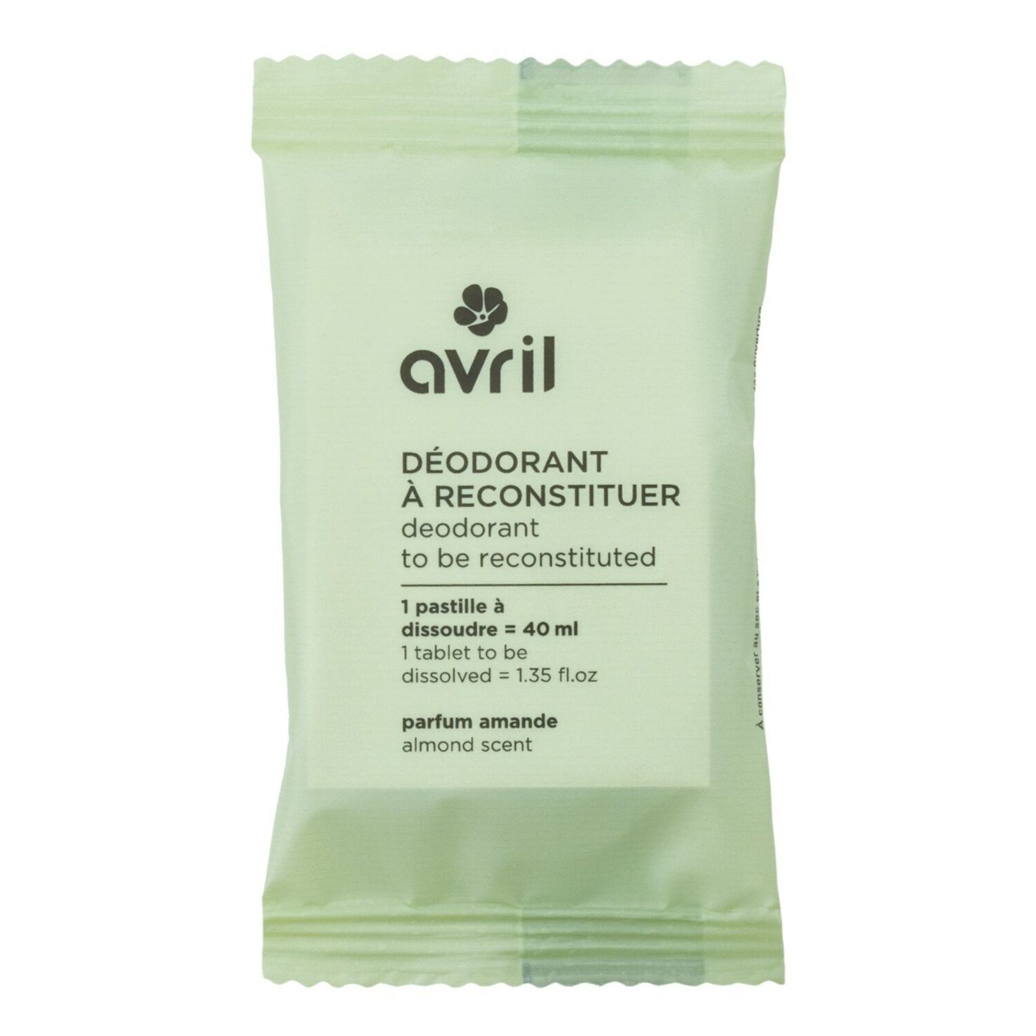 Déodorant à Reconstituer - Pastille à Dissoudre Parfum Amande