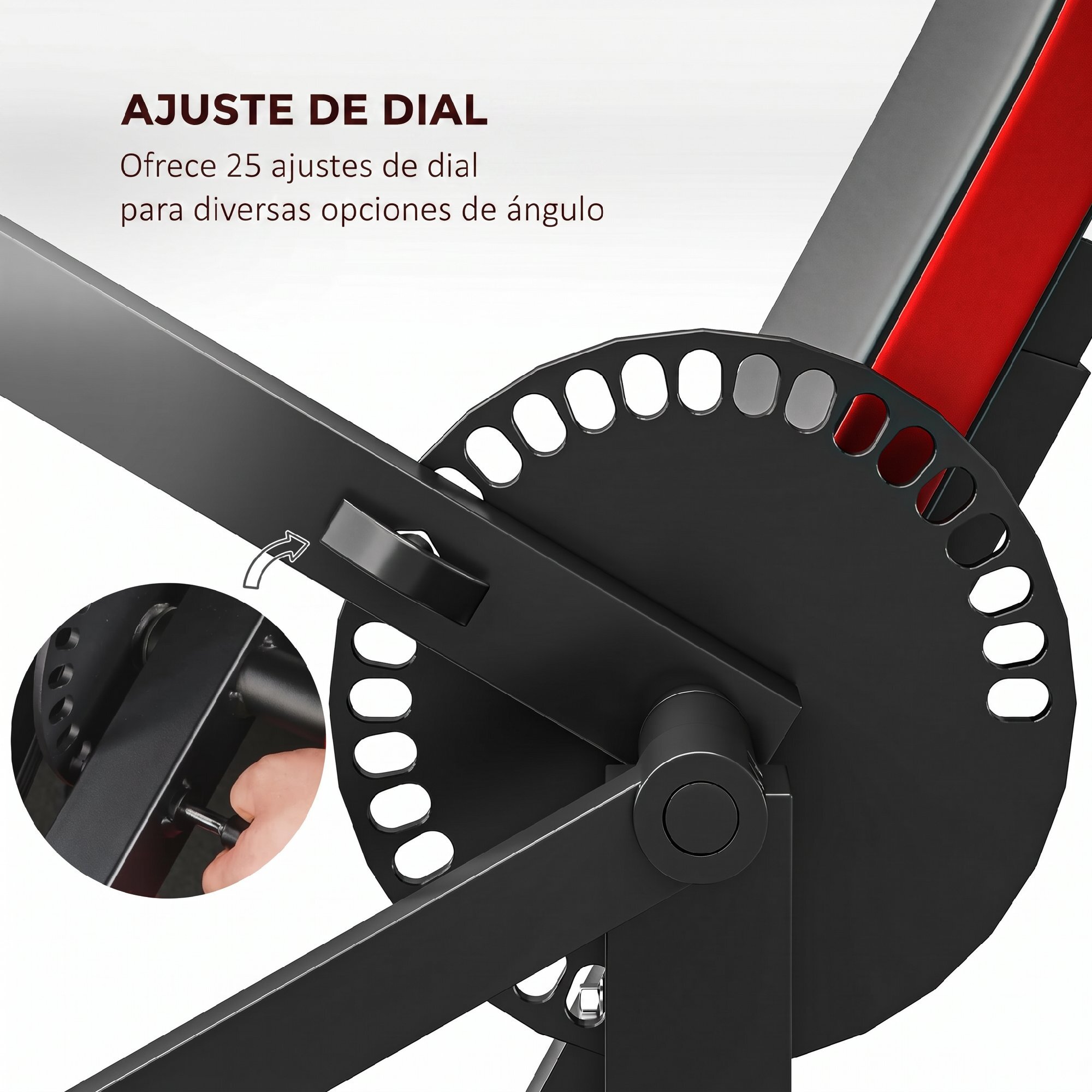 SPORTNOW Máquina de Bíceps y Tríceps 2 en 1, Banco de Curl de Predicador con Asiento Ajustable en Altura, Máquina de Curl de Bíceps y Extensión de Tríceps para Entrenamiento en Gimnasio, Casa